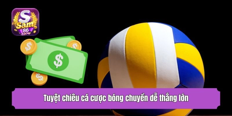 Tuyệt chiêu cá cược bóng chuyền dễ thắng lớn
